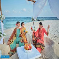 Varsha Ehrum Eshreen Wholesale Cotton Satin Work Salwar Kameez