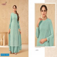 Vamika Simona Vol-3 Wholesale Lakhnavi Work Full Stitched 3 Piece Salwar Kameez