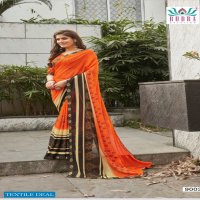 Rudra Jumbo Wholesale Reninal Printed Indian Sarees