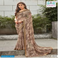 Rudra Jumbo Wholesale Reninal Printed Indian Sarees