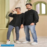 Banwery Cherry Wholesale Ladies Ands Mens Kurta Combo Collection