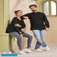 Banwery Cherry Wholesale Ladies Ands Mens Kurta Combo Collection