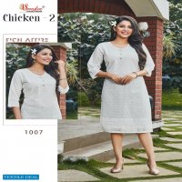 Smylee Chicken Vol-2 Wholesale Long Kurtis