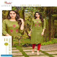 Smylee Apsara Vol-3 Wholesale Heavy Lurex Work Long Kurtis