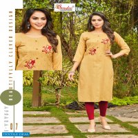 Smylee Apsara Vol-3 Wholesale Heavy Lurex Work Long Kurtis