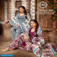 PATIYALA BABES BY HARSHIT COTTON DAILY WEAR PUNJABI DRESS MATERIALS