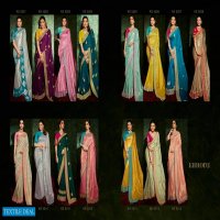 KIMORA KAJAL VOL 10 5201-5215 SERIES WEDDING SAREES INDIAN SARIS DESIGN WHOLESALER