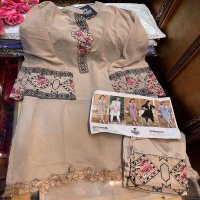 LAIBA AM VOL 79 PURE GEORGETTE PAKISTANI READYMADE KURTI WITH PANT