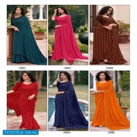 KAVYANJALI BY KASHVI GEORGETTE DESIGNER FANCY SAREES