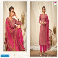Sarthak Cherry wholesale Pure Muslin Silk Dress Material
