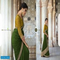 HAYA VOL 2 VINAY SHEESHA 24541-24548 SERIES EMBROIDERED SILK INDIAN FESTIVE SAREES