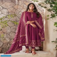 PANKH VOL 3 BY BANWERY RAYON DESIGNER LONG KURTIS WITH FANCY DUPATTA