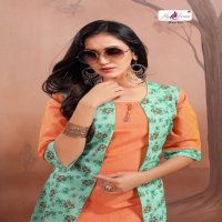 FRENY VOL-3 BY FLY FREE HEAVY HANDLOOM COTTON KURTI CATALOG WHOLESALER BEST RATE