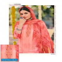Levisha Saffron Wholesale Zam Cotton Dress Material