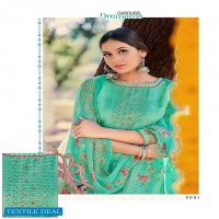Levisha Saffron Wholesale Zam Cotton Dress Material