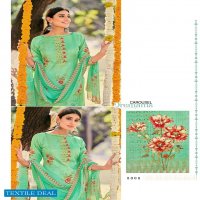 Levisha Saffron Wholesale Zam Cotton Dress Material