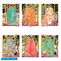 Levisha Saffron Wholesale Zam Cotton Dress Material