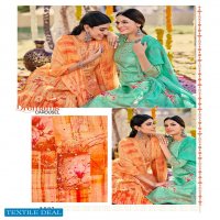 Levisha Saffron Wholesale Zam Cotton Dress Material