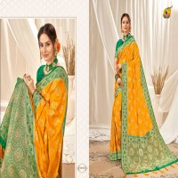 ASHIKA KALA MANDIR FANCY SATIN SILK WITH JEQUARD SAREES WHOLESALER
