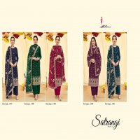 EBA SATRANGI VOL 2 1387-1391 SERIES HEAVY PARTY WEAR DRESSES