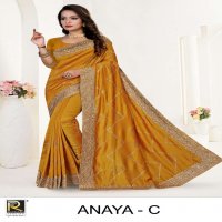 ANAYA BY RANJNA SAREE EMBROIDERY WARKED DESIGNER SAREE COLLECTION