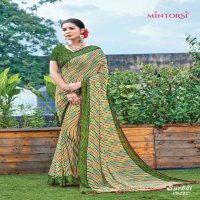 MINTORSI SURBHI SERIES 25271 TO 25276 WEIGHTLESS PRINTED DESIGNER ETHNIC COLLECTION OF SAREES
