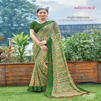 MINTORSI SURBHI SERIES 25271 TO 25276 WEIGHTLESS PRINTED DESIGNER ETHNIC COLLECTION OF SAREES