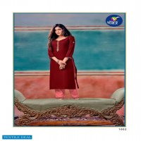 Vitara Gloster Wholesale Reyon Kurti With Pant Catalogs