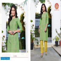 SBS Aarvi Wholesale Reyon Kurti With Pant Collection