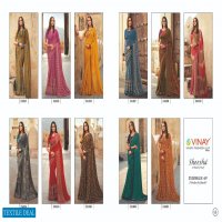 STARWALK VOL 69 BY VINAY SILK GEORGETTE PRINTED FANCY SAREES