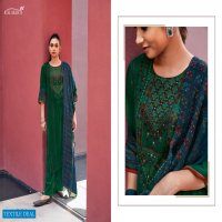 Kalakirti Shivina Wholesale Pure Jam Satin Hand Work Salwar Kameez