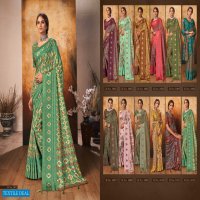 Shubh Shree Penny Silk Wholesale Silk Based Indian Sarees