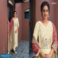 Jay VIjay Anahi Wholesale Pure Jam Satin Embroidery Salwar Kameez