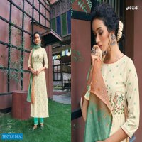 Jay VIjay Anahi Wholesale Pure Jam Satin Embroidery Salwar Kameez