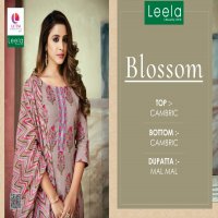 Leela Blossom Wholesale Cotton Cambric Dress Material