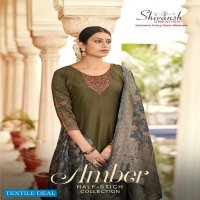 Shivansh Amber Wholesale Pure Brazilian Silk Salwar Kameez