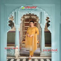 Vinay Silkina Royal Crepe Vol-37 Wholesale Staring Prachi Desai Salwar Kameez