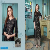 Anju Zoya Vol-5 Wholesale Bembarg Silk Kurti With Plazzo