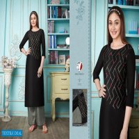 Anju Zoya Vol-5 Wholesale Bembarg Silk Kurti With Plazzo