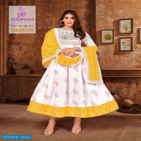 Poonam Nasheen Wholesale Anarkali Kurti With Dupatta