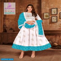Poonam Nasheen Wholesale Anarkali Kurti With Dupatta
