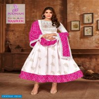 Poonam Nasheen Wholesale Anarkali Kurti With Dupatta