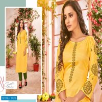Vitara Award Vol-1 Wholesale Jaam Cotton With Work Kurtis