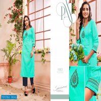 Vitara Award Vol-1 Wholesale Jaam Cotton With Work Kurtis