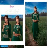 Psyna Punjabi Kudi Wholesale Long Kurti With Jacket And Pants