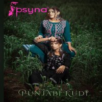 Psyna Punjabi Kudi Wholesale Long Kurti With Jacket And Pants