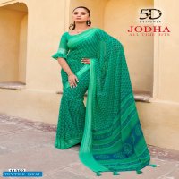 5D Jodha All TIme Hits Wholesale Causal Indian Sarees