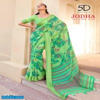 5D Jodha All TIme Hits Wholesale Causal Indian Sarees