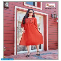 Smylee Moksha Vol-4 Wholesale Designer Long Kurtis