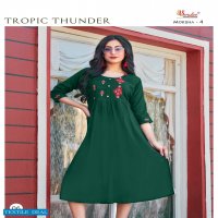 Smylee Moksha Vol-4 Wholesale Designer Long Kurtis